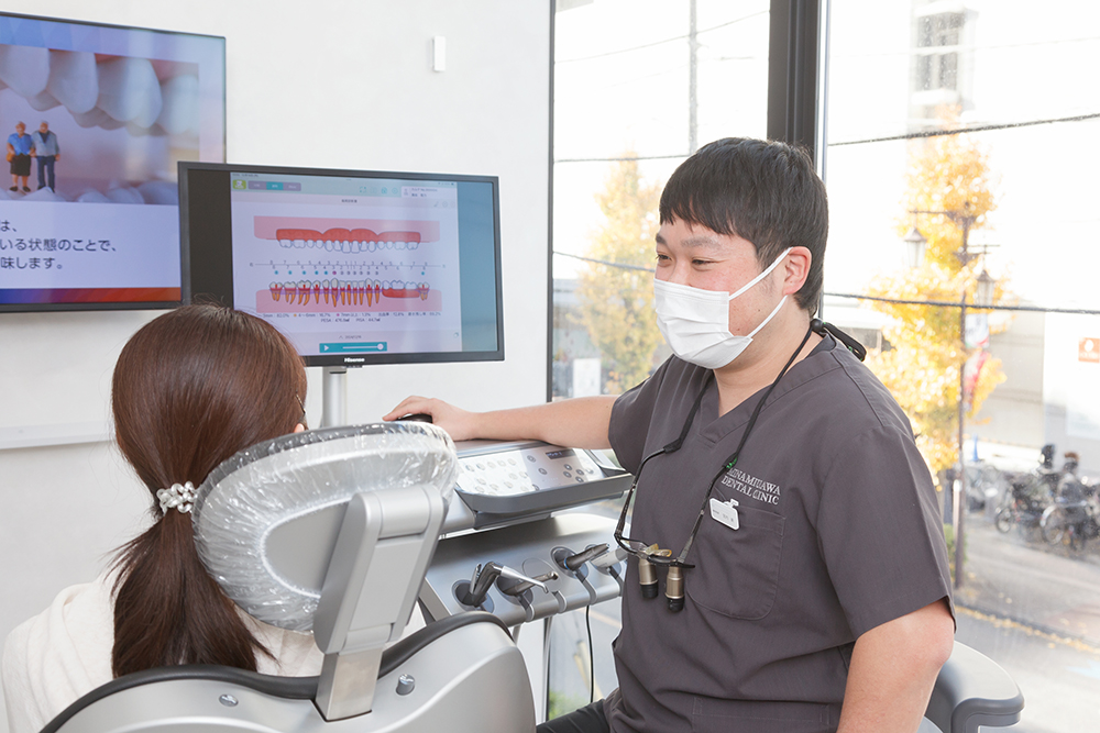 問診・医院の説明