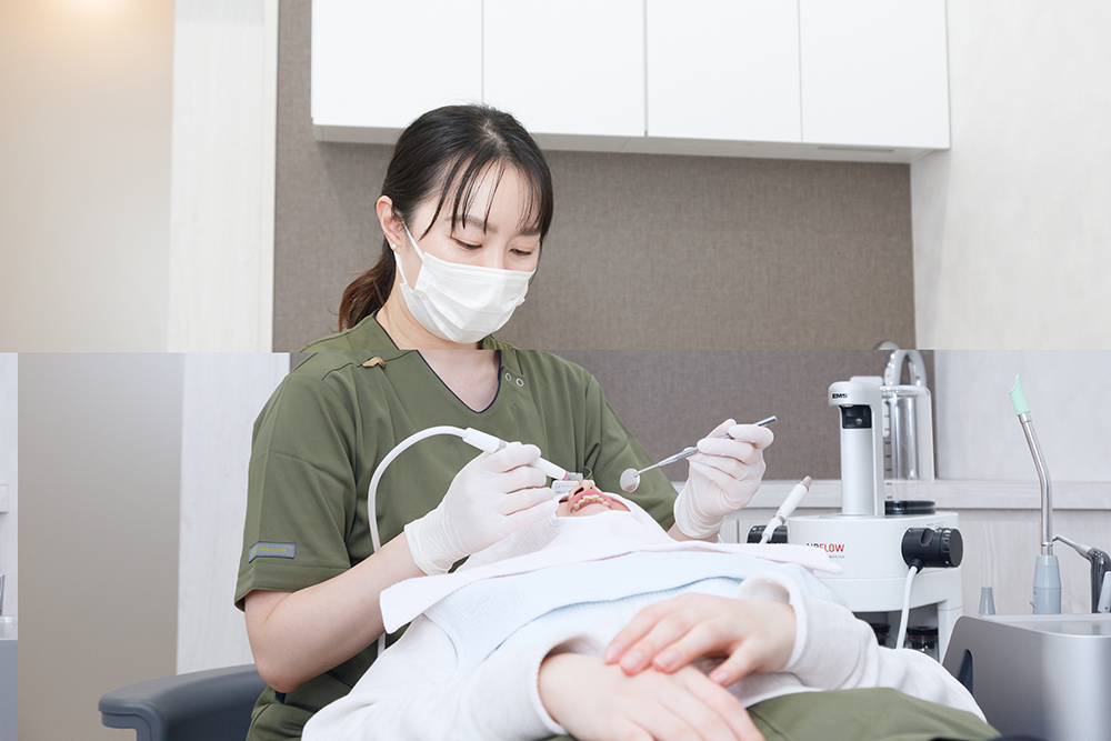 プラーク（歯垢）の除去