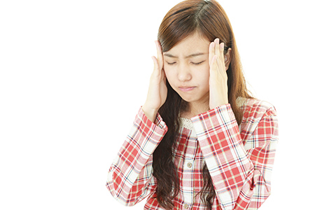 顎の開閉時に音がなる場合は 注意が必要です